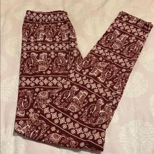 Pattern leggings